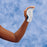 DeRoyal Short Metacarpal - Hand Splint Aluminum / Foam Left Hand Beige / Blue Youth Size - 9134-02