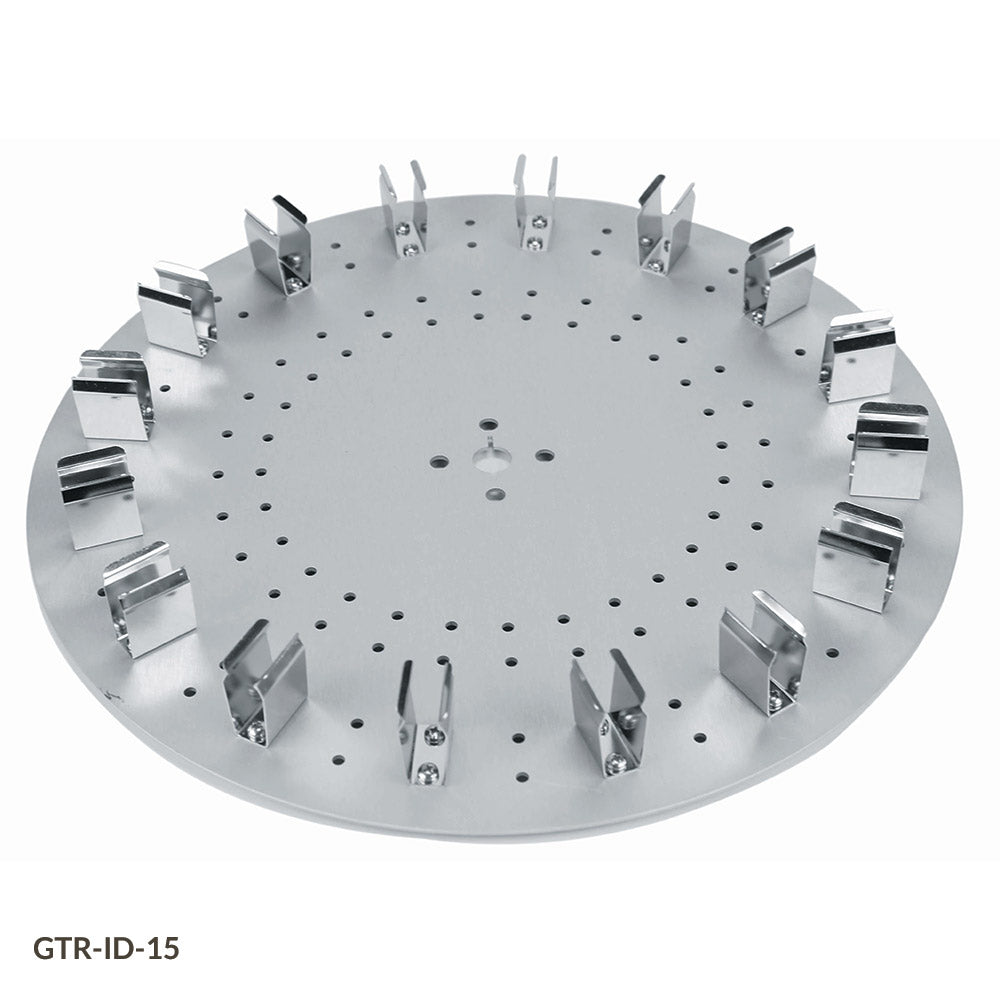 Globe Scientific Tube Holder Disk 16 Place For 15 mL Centrifuge Tubes - GTR-ID-15