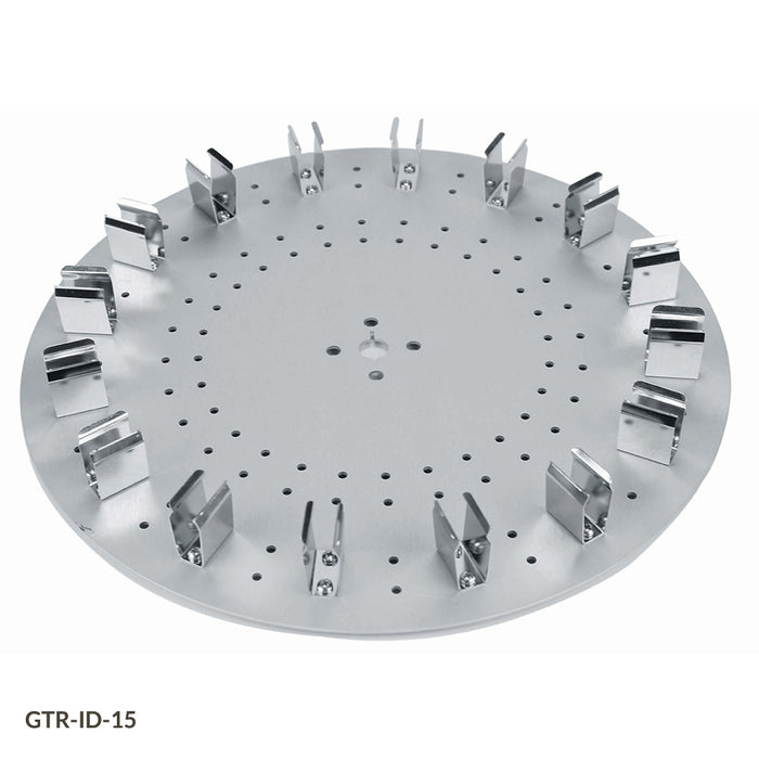 Globe Scientific Tube Holder Disk 16 Place For 15 mL Centrifuge Tubes - GTR-ID-15