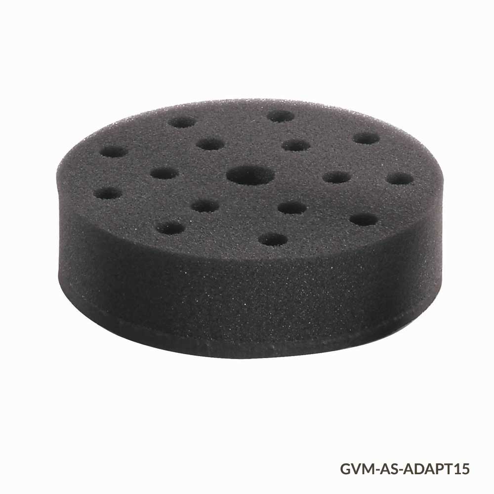 Globe Scientific Vortex Mixer Tube Adapter 12 Place For GVM-AS Variable Speed Vortex Mixer - GVM-AS-ADAPT12