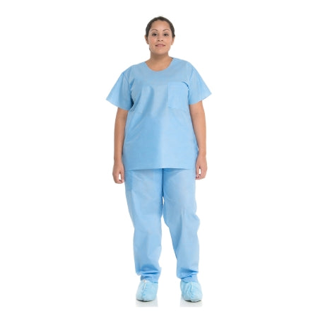 O&M Halyard - Scrub Pants Large Blue Unisex - 69712
