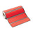 Carstens Wide-Trak Blank Label Multipurpose Label Without Legend Red 1-3/8 X 5-3/8 Inch - 1645-05