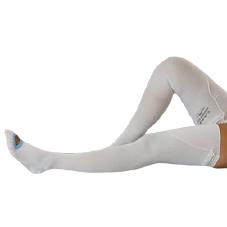 C.A.R.E. - Anti-embolism Stocking Thigh High X-Large / Long White Inspection Toe - 473-05