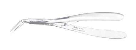 Miltex - Splinter Forceps Virtus 6 Inch Length OR Grade German Stainless Steel NonSterile NonLocking Plier Handle with Spring Angled 45° Pointed Tips - 6-337
