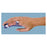 Frank Stubbs Co Inc Splint Baseball 4-Prong Finger Aluminum Blue Size Large 12/Pk - F004195