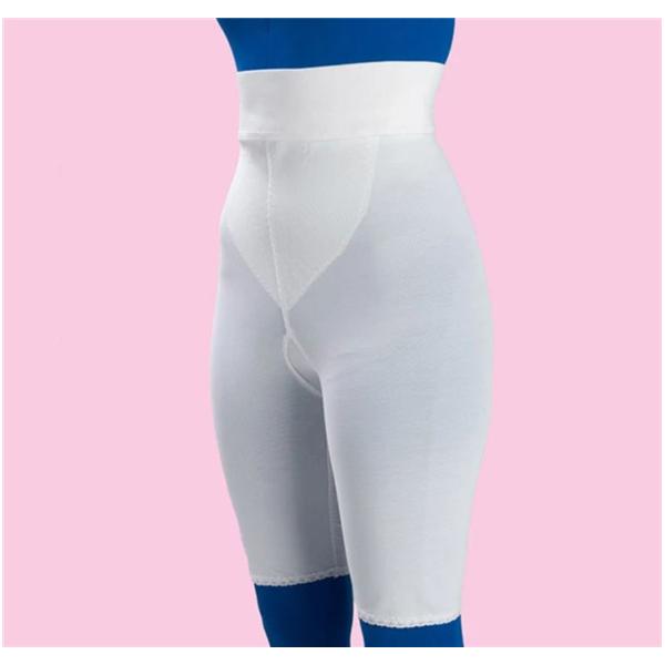 Frank Stubbs Co Inc Girdle Compression Above Knee/High Waist Small White Ea - F020793
