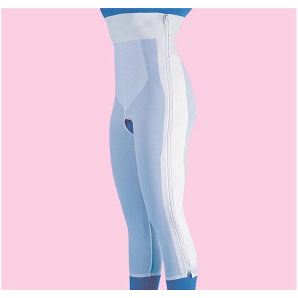 Frank Stubbs Co Inc Girdle Compression Below Knee/High Waist Large White Ea - F020705