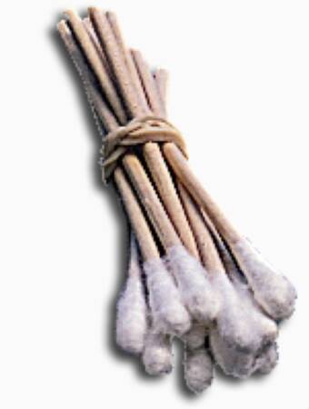 Bioseal Bioseal Swabstick Cotton Tip Wood Shaft 3 Inch Sterile 20 Pack - 9320/100