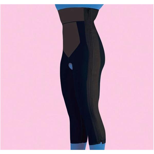 Frank Stubbs Co Inc Girdle Compression Below Knee/High Waist Large 41-45" Black Each - 2025L