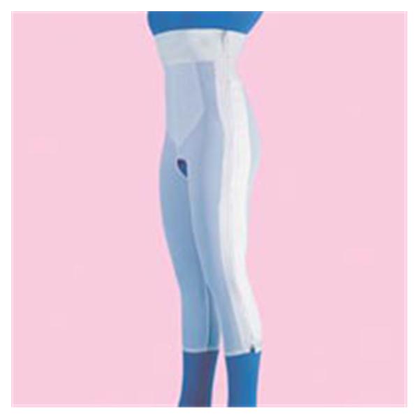 Frank Stubbs Co Inc Girdle Compression Below Knee/High Waist Small White Ea - F020703