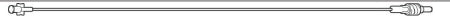 Baxter Extension Set 60 Inch Tubing 1.2 mL Priming Volume DEHP - 2C9201