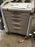 Avalo Series - Medication Cart 24 X 31 X 39.5 Inch Light Creme/Dark Cream (2) 3 Inch Drawers, (2) 6 Inch Drawers, (1) 10 Inch Drawer - AM9MC-LCD-K-DR221