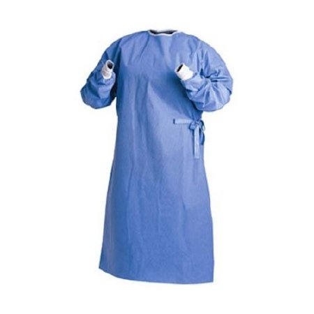 Astound - Fabric-Reinforced Surgical Gown with Towel Large Blue Sterile AAMI Level 3 Disposable - 9511