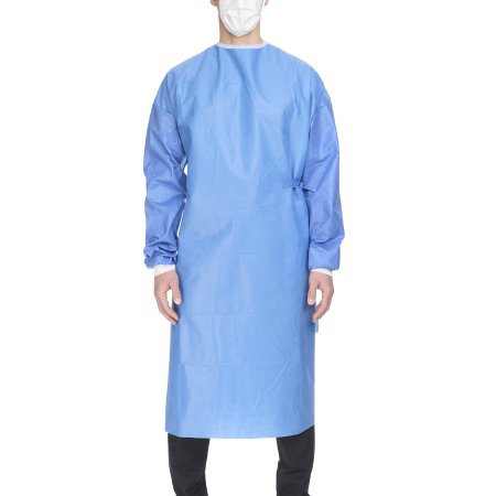 Astound - Non-Reinforced Surgical Gown with Towel X-Large Blue Sterile AAMI Level 3 Disposable - 9545