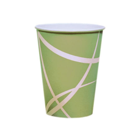Saalfeld Redistribution Spring Grove Drinking Cup 7 oz. Light Green Paper Disposable - 431742