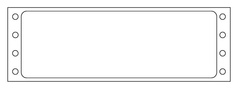 Medical Labels - Impact Labels, One Wide EDP, 2-3/4" x 15/16"