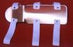 Deroyal Wrist Splint  Cock-Up Canvas Left Hand Large - 5059-08