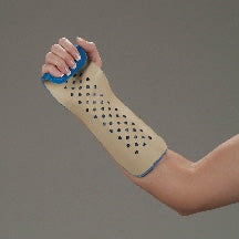 DeRoyal - Colles' Wrist Splint Padded Aluminum / Foam Left Hand Beige / Blue Medium - 11705