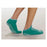 Alba-Waldensian Slippers Patient Terry Treads Terrycloth Green 2X Large 48Pr/Ca - 46012-xxl