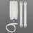 Hollister Urinary Leg Bag Kit Anti-Reflux Valve 350 mL Vinyl - 9645