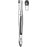 Sklar Sklar Tissue Forceps Russian 10 Inch Surgical Grade Stainless Steel NonSterile NonLocking Thumb Handle Straight Blunt Tips - 19-2310