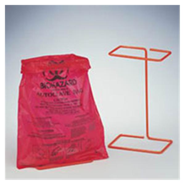 Bel-Art Products Bag Biohazard Scienceware 8.5X11 .43G W/ Indctr Pe Rd/Blk Symbl Atoclv 100/Box - F131660000