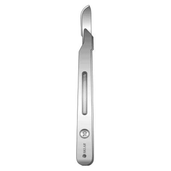 Sklar Instruments Scalpel Surgical #10 Plastic Sterile Disposable 10/Bx - 442096