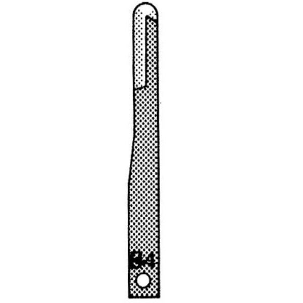 Sklar Instruments Blade Surgical Scalpel #64 Stainless Steel Sterile Disposable 25/Bx - 97-1826