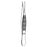 Sklar Instruments Forcep Plain Splinter Merit 3-1/2" Serrated Straight Stainless Steel Ea - 97-777