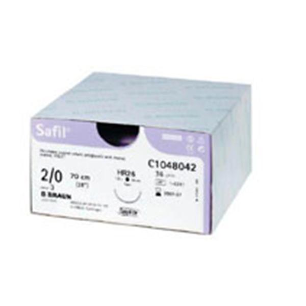 TissueSeal Suture 3-0 Polyglycolic Acid Dsmp24 Safil Undyed 18" Braid 36/Bx - C1049656