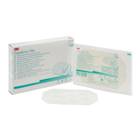 3M Tegaderm - Transparent Film Dressing Rectangle 4 X 4-3/4 Inch Frame Style Delivery Without Label Sterile - 1626