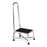 Brewer Company Stool Step Black Skid-Resistant Rubber Mat Ea - 21220