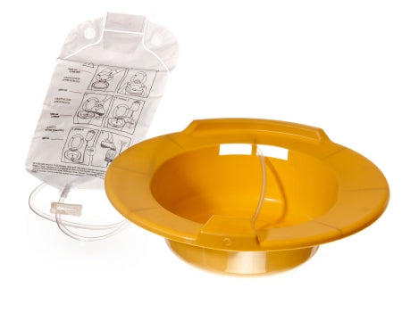 Medline - Sitz Bath Round Mauve Plastic 2000 mL Bag Graduated - DYND80102
