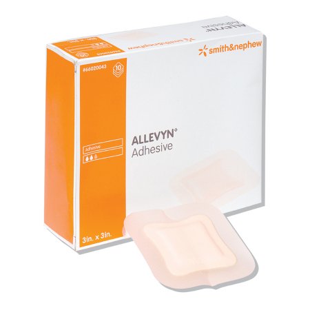 Allevyn Adhesive - Foam Dressing 7 X 7 Inch Square Adhesive with Border Sterile - 66020045