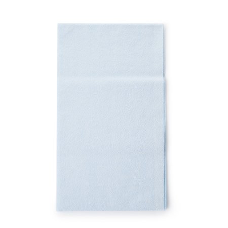 McKesson - Stretcher Sheet Flat Sheet 40 W X 72 L Inch Blue Tissue / Poly Disposable - 18-925