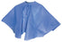 McKesson McKesson Exam Cape Blue 4X-Large Open Sides Snap Closure Unisex - 18-1111