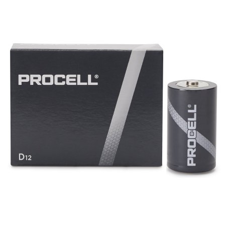 Duracell Procell - Alkaline Battery D Cell 1.5V Disposable 12 Pack - PC1300