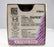 Coated Vicryl Rapide - Suture with Needle Absorbable Coated Undyed Suture Braided Polyglactin 910 Size 5 - 0 18 Inch Suture 1-Needle 16 mm Length 3/8 Circle Precision Cosmetic - Conventional Cutting PRIME Needle - VR844