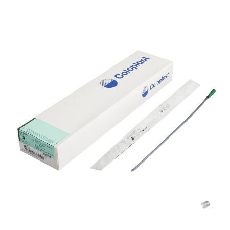 Self-Cath - Urethral Catheter Coude Tip Uncoated PVC 14 Fr. 16 Inch - 614
