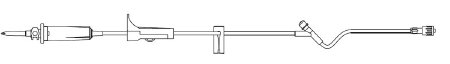 BBraun - IV Pump Set 15 Drops / mL Drip Rate 106 Inch Tubing 1 Port - V1482