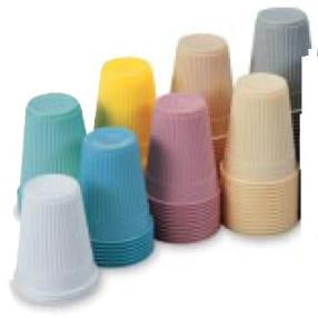 Tidi Products Tidi Drinking Cup 5 oz. Mauve Plastic Disposable - 9216