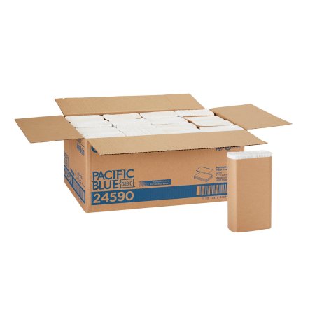 Georgia Pacific Pacific Blue Basic Paper Towel Multi-Fold 9-1/4 X 9-2/5 Inch - 24590