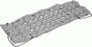 WAFFLE - Mattress Overlay Waffle Static Air 75 L X 30 W X 3 H Inch - 1004ECPX060