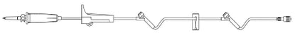 BBraun - Primary IV Administration Set 15 Drops / mL Drip Rate 97 Inch Tubing 2 Ports - NF1150