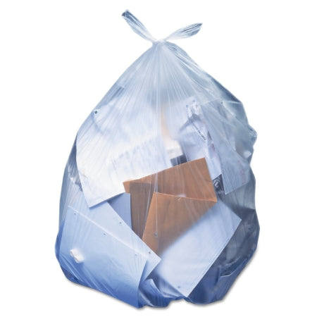 Heritage - Trash Bag 56 gal. Clear LLDPE 1.1 mil 43 X 47 Inch Star Seal Bottom Flat Pack - HERH8647SC