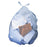 Heritage - Trash Bag 60 gal. Clear LLDPE 1.1 mil 38 X 58 Inch Star Seal Bottom Flat Pack - HERH7658SC
