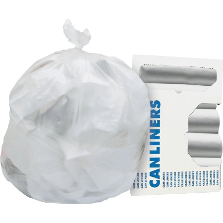 Heritage - Trash Bag 30 gal. Natural HDPE 8 Mic. 30 X 37 Inch Star Seal Bottom Flat Pack - HERZ6037LNR01