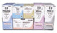 Prolene - Suture with Needle Nonabsorbable Uncoated Blue Suture Monofilament Polypropylene Suture Size 9 - 0 3 Inch Suture Double-Armed 13 mm Length 1/4 Circle Conventional Cutting Needle - D8229