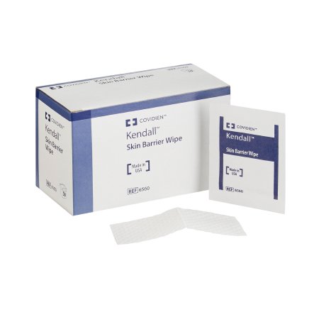 Cardinal Skin Barrier Wipe Kendall 85% / 10% Strength Isopropyl Alcohol / Acrylic Polymer Individual Packet Large Nonsterile - 6560