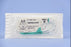 J & J Healthcare Systems Mersilene Suture with Needle Nonabsorbable Uncoated Green Suture Braided Polyester Size 2-0 30 Inch Suture 1-Needle 26 mm Length 1/2 Circle Taper Point Needle - R833H